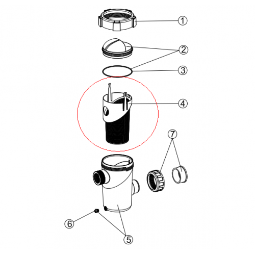 Cesto prefiltro Astramax