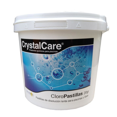 Cloro lento en pastillas 20 gr.