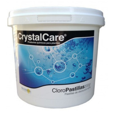 Cloro en pastillas de 200 gr. CrystalCare -  5kg